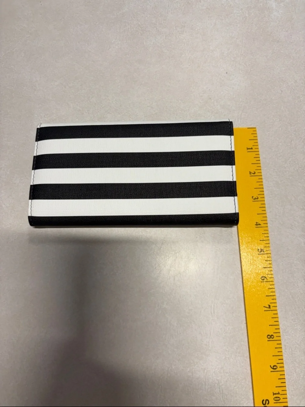 Kut from the Kloth Black & White Striped Wallet